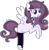 Size: 1365x1389 | Tagged: safe, artist:kurosawakuro, imported from derpibooru, oc, oc only, pegasus, pony, base used, female, magical lesbian spawn, mare, offspring, parent:fleur-de-lis, parent:inky rose, simple background, solo, transparent background