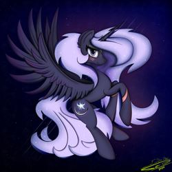 Size: 4000x4000 | Tagged: safe, artist:ser-p, imported from derpibooru, oc, oc only, oc:night glow, alicorn, pony, absurd resolution, female, mare, solo