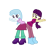 Size: 768x768 | Tagged: safe, artist:fierymoon, imported from derpibooru, boysenberry, cotton cloudy, human, equestria girls, .ai available, .svg available, absurd resolution, berries, best friends, boots, boysenbetes, braid, braided pigtails, bump, bump bump sugar lump rump, butt to butt, butt touch, clothes, cloud, cottonbetes, cute, cutie mark, duo, duo female, equestria girls-ified, female, humanized, leggings, shirt, shoes, simple background, skirt, svg, t-shirt, transparent background, triple berry, vector