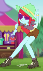 Size: 304x503 | Tagged: safe, imported from derpibooru, screencap, peppermint azure, accountibilibuddies, equestria girls, equestria girls series, spoiler:eqg series (season 2), cropped, solo focus