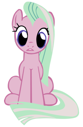 Size: 5214x8000 | Tagged: safe, artist:laszlvfx, edit, imported from derpibooru, vector edit, tender brush, winter lotus, earth pony, pony, absurd resolution, background pony, cute, female, frown, high res, mare, simple background, sitting, solo, staring at you, transparent background, vector