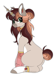 Size: 3964x5562 | Tagged: safe, artist:kireiinaa, imported from derpibooru, oc, oc only, oc:brown sun, pony, unicorn, absurd resolution, female, mare, simple background, solo, transparent background