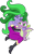 Size: 1920x3065 | Tagged: safe, artist:limedazzle, imported from derpibooru, mane-iac, spike, dragon, equestria girls, power ponies (episode), bare shoulders, equestria girls-ified, hug, show accurate, simple background, sleeveless, strapless, transparent background, unitard, vector, winged spike, wings