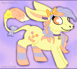 Size: 720x641 | Tagged: safe, artist:sharkledog, imported from derpibooru, oc, oc only, donkey, pony, clothes, smiling, socks, solo, striped socks, traditional art