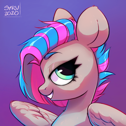 Size: 1000x1000 | Tagged: source needed, safe, artist:survya, imported from derpibooru, oc, oc only, oc:vapourwave, pegasus, pony, female, solo