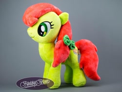 Size: 700x525 | Tagged: safe, imported from derpibooru, peachy sweet, pony, apple family member, irl, photo, plushie