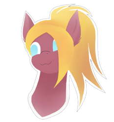 Size: 540x580 | Tagged: safe, artist:krymak, imported from derpibooru, oc, oc only, pony, female, mare, simple background, smiling, solo, transparent background