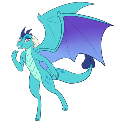 Size: 2048x2164 | Tagged: safe, artist:merry-carousel, imported from derpibooru, princess ember, dragon, dragoness, female, simple background, smiling, solo, spread wings, transparent background, wings