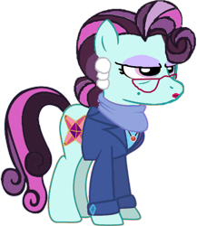 Size: 698x803 | Tagged: safe, artist:twilightsparkle0428, imported from derpibooru, principal abacus cinch, earth pony, pony, equestria girls ponified, female, mare, ponified, simple background, solo, transparent background