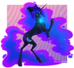 Size: 3000x2772 | Tagged: safe, artist:monogy, imported from derpibooru, oc, oc only, oc:luminescence, pony, unicorn, female, high res, mare, solo