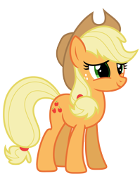 Size: 5368x6750 | Tagged: safe, artist:estories, imported from derpibooru, applejack, earth pony, pony, absurd resolution, cute, jackabetes, simple background, solo, transparent background, vector