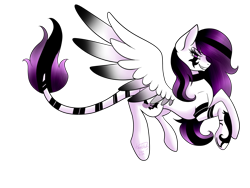 Size: 1600x1200 | Tagged: safe, artist:minelvi, imported from derpibooru, oc, oc only, pegasus, pony, female, leonine tail, mare, pegasus oc, simple background, solo, transparent background, wings