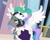 Size: 361x286 | Tagged: artist needed, source needed, safe, alternate version, artist:egtwilight, idw, imported from derpibooru, king sombra, princess celestia, alicorn, unicorn, reflections, spoiler:comic, alternate hairstyle, celestibra, fake, faker than a three dollar bill, female, good king sombra, male, shipping, straight