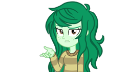 Size: 1920x1080 | Tagged: safe, artist:gmaplay, imported from derpibooru, wallflower blush, equestria girls, equestria girls series, forgotten friendship, spoiler:eqg specials, simple background, solo, transparent background, wallflower blush is not amused, wallflower is not amused