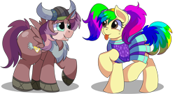 Size: 8900x4800 | Tagged: safe, artist:rainbowtashie, imported from derpibooru, big macintosh, flash sentry, shining armor, trouble shoes, oc, oc:king speedy hooves, oc:rainbow tashie, alicorn, earth pony, pony, :p, alicorn oc, butt, cheerleader, cheerleader outfit, clothes, commissioner:bigonionbean, costume, cutie mark, earth pony oc, extra thicc, female, flank, fusion, fusion:big macintosh, fusion:flash sentry, fusion:king speedy hooves, fusion:shining armor, fusion:trouble shoes, halloween, halloween costume, helmet, holiday, horn, horned helmet, male, mare, plot, simple background, stallion, tongue out, transparent background, viking, viking helmet, wings, writer:bigonionbean