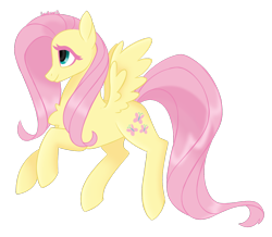 Size: 1338x1168 | Tagged: safe, artist:leaficun3, imported from derpibooru, fluttershy, pony, simple background, solo, transparent background