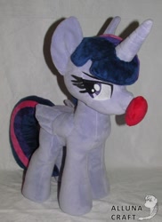 Size: 1024x1403 | Tagged: safe, artist:allunacraft, imported from derpibooru, twilight sparkle, alicorn, pony, heart, irl, photo, plushie, solo, twilight sparkle (alicorn)