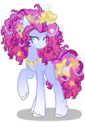 Size: 720x1081 | Tagged: safe, artist:ninjagobrony287, imported from derpibooru, oc, oc only, oc:suraya reef, hybrid, pony, starfish, clam, female, hoof fluff, jewelry, mare, necklace, pearl, simple background, solo, transparent background, unshorn fetlocks