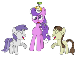 Size: 1024x768 | Tagged: safe, imported from derpibooru, heidi hay, screwball, tornado bolt, earth pony, pegasus, pony, ask daddy discord, best friends, cute, derp, female, filly, funny, funny face, heidibetes, laughing, mare, screwbetes, silly, silly face, silly fillies, swirly eyes, tornadorable