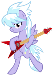 Size: 2039x2940 | Tagged: safe, artist:vunlinur, imported from derpibooru, cloudchaser, pegasus, pony, bipedal, female, guitar, musical instrument, simple background, solo, transparent background, vector