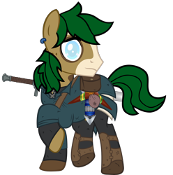 Size: 4900x4931 | Tagged: safe, artist:antone-t62newo, artist:tales-fables, imported from derpibooru, oc, oc only, oc:swift shade, earth pony, pony, absurd resolution, clothes, male, simple background, solo, stallion, transparent background