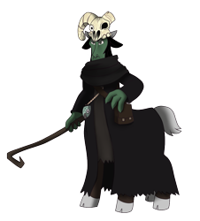 Size: 807x892 | Tagged: safe, artist:eternity9, imported from derpibooru, centaur, centaurified, cloven hooves, crossover, merasmus, scream fortress, simple background, species swap, team fortress 2, transparent background