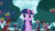 Size: 600x338 | Tagged: safe, imported from derpibooru, screencap, twilight sparkle, pony, unicorn, season 1, swarm of the century, animated, cute, female, flower, looking around, mare, solo, tree, twiabetes, unicorn twilight, walking, walking towards you