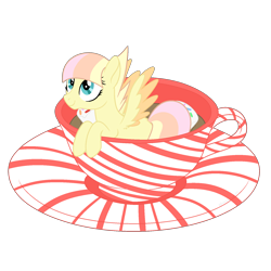 Size: 1700x1700 | Tagged: safe, artist:katelynleeann42, imported from derpibooru, oc, oc only, oc:bubbles, pegasus, pony, cup, cup of pony, female, mare, micro, simple background, solo, teacup, transparent background