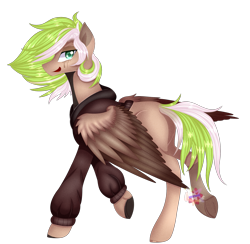 Size: 1943x1898 | Tagged: safe, artist:naezithania, imported from derpibooru, oc, oc only, pegasus, pony, clothes, hoodie, simple background, solo, transparent background