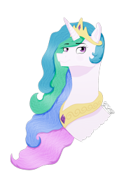 Size: 1216x1520 | Tagged: safe, artist:twin-fan, imported from derpibooru, princess celestia, alicorn, pony, bust, female, jewelry, mare, peytral, signature, simple background, solo, tiara, transparent background