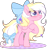 Size: 2529x2588 | Tagged: safe, artist:lazuli, artist:mint-light, imported from derpibooru, oc, oc only, oc:bay breeze, pegasus, pony, blushing, bow, bust, commission, eye clipping through hair, eyelashes, female, folded wings, hair bow, hoof on chest, hooves to the chest, looking up, mare, pegasus oc, raised hoof, signature, simple background, smiling, solo, standing, tail bow, three quarter view, transparent background, wings, ych result