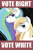 Size: 1201x1825 | Tagged: safe, princess celestia, oc, oc:aryanne, alicorn, earth pony, pony, miss /mlp/, miss /mlp/ 2020, nazi, poster, propaganda, propaganda poster, smiling, smirk, text