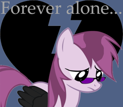 Size: 800x699 | Tagged: safe, imported from derpibooru, oc, oc only, oc:soulless pinkamena, pegasus, pony, depressed, fading, heartbreak, lonely, male, sad, solo, unloved, unwanted