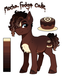 Size: 650x780 | Tagged: safe, artist:lastnight-light, imported from derpibooru, oc, oc only, oc:mocha fudge cake, earth pony, pony, female, mare, simple background, solo, transparent background