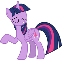 Size: 7100x7000 | Tagged: safe, artist:tardifice, imported from derpibooru, twilight sparkle, alicorn, pony, between dark and dawn, absurd resolution, eyes closed, scoff, simple background, solo, transparent background, twilight sparkle (alicorn), vector