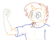 Size: 1090x880 | Tagged: safe, artist:urkel, imported from derpibooru, sunburst, anthro, unicorn, animated, biceps, clothes, fetish, flexing, gif, glasses, growth, gunburst, male, muscle expansion, muscle fetish, muscle growth, muscles, muscular male, overdeveloped muscles, partial nudity, simple background, smiling, solo, stallion, topless, torn clothes, transformation, wardrobe malfunction, white background