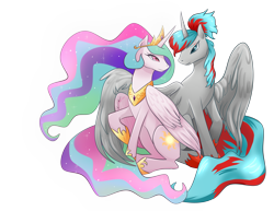 Size: 2584x2000 | Tagged: artist needed, source needed, safe, imported from derpibooru, princess celestia, oc, alicorn, alicorn oc, horn, simple background, transparent background, wings