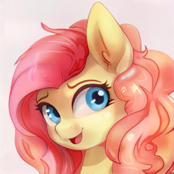 Size: 1024x1024 | Tagged: safe, artist:thisponydoesnotexist, edit, editor:diego96, imported from derpibooru, oc, oc only, earth pony, pony, ai content, ai generated, artificial intelligence, female, generator:thisponydoesnotexist, neural network, not fluttershy, not pinkie pie, simple background, solo