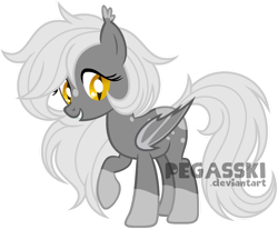 Size: 1024x845 | Tagged: safe, artist:pegasski, imported from derpibooru, oc, oc only, oc:moonbite, bat pony, pony, female, mare, obtrusive watermark, simple background, solo, transparent background, watermark