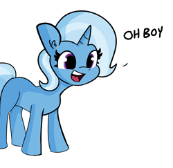 Size: 2250x2184 | Tagged: safe, artist:tjpones, artist:tjpones edits, edit, imported from derpibooru, trixie, pony, unicorn, female, mare, missing cutie mark, oh boy, oh exploitable, simple background, solo, template, text, white background
