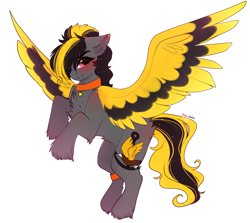 Size: 3469x3100 | Tagged: safe, artist:1fresita, artist:krissstudios, imported from derpibooru, oc, oc only, pegasus, pony, colored wings, female, mare, simple background, solo, two toned wings, white background, wings