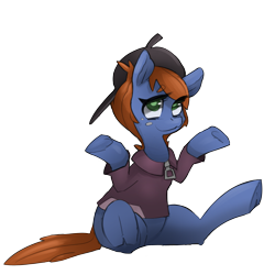 Size: 3879x3879 | Tagged: safe, artist:starlightspark, imported from derpibooru, oc, oc only, oc:curacao, earth pony, pony, crisis equestria, simple background, solo, transparent background