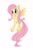 Size: 941x1434 | Tagged: safe, artist:pnpn_721, imported from derpibooru, fluttershy, pegasus, pony, blushing, cute, flying, gasp, hooves on face, shyabetes, simple background, solo, white background