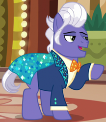 Size: 340x394 | Tagged: safe, imported from derpibooru, screencap, gladmane, earth pony, pony, viva las pegasus, contemptible, male, solo, stallion