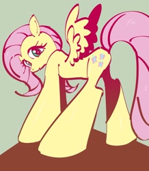 Size: 2619x3007 | Tagged: safe, artist:mariya0624, imported from derpibooru, fluttershy, pony, solo