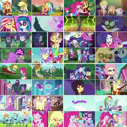 Size: 1080x1080 | Tagged: safe, artist:jericollage70, edit, edited screencap, imported from derpibooru, screencap, applejack, big macintosh, bulk biceps, cranky doodle donkey, derpy hooves, dj pon-3, fluttershy, microchips, pinkie pie, posey, princess celestia, rainbow dash, rarity, sci-twi, scribble dee, snails, snips, spike, spike the regular dog, sunset shimmer, supernova zap, twilight sparkle, vignette valencia, vinyl scratch, dog, human, rabbit, raccoon, accountibilibuddies, costume conundrum, costume conundrum: applejack, costume conundrum: sunset shimmer, equestria girls, equestria girls series, inclement leather, lost and pound, sock it to me, sock it to me: bulk biceps, the last drop, the last drop: big macintosh, the last drop: fluttershy, the road less scheduled, the road less scheduled: celestia, the road less scheduled: fluttershy, the road less scheduled: microchips, tip toppings, tip toppings: applejack, tip toppings: fluttershy, tip toppings: twilight sparkle, wake up!, spoiler:choose your own ending (season 2), spoiler:eqg series (season 2), accountibilibuddies: pinkie pie, accountibilibuddies: rainbow dash, accountibilibuddies: snips, animal, applejack's hat, boots, bowtie, cellphone, clothes, collage, compilation, converse, costume conundrum: rarity, cowboy boots, cowboy hat, cute, cutie mark, cutie mark on clothes, dashabetes, denim skirt, diapinkes, eeyup, flutterpunk, food, froyo, frozen yogurt, geode of empathy, geode of fauna, geode of shielding, geode of sugar bombs, geode of super speed, geode of super strength, geode of telekinesis, glasses, green hair, hairpin, hat, headband, humane five, humane seven, humane six, inclement leather: applejack, inclement leather: twilight sparkle, inclement leather: vignette valencia, jackabetes, lost and pound: fluttershy, lost and pound: rarity, lost and pound: spike, macabetes, magical geodes, male, maple syrup, meta, multicolored hair, music festival outfit, night, one eye closed, pancakes, phone, pink hair, ponytail, principal celestia, purple hair, rainbow hair, raribetes, rarity peplum dress, red hair, shimmerbetes, shoes, shyabetes, skirt, smartphone, sock it to me: rarity, sock it to me: trixie, su-z, su-z-betes, tanktop, the last drop: sunset shimmer, twiabetes, twitter, twitter link, vampire shimmer, wake up!: applejack, wake up!: pinkie pie, wake up!: rainbow dash, wall of tags, yellow eyes
