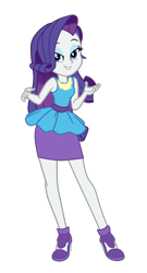 Size: 1791x3323 | Tagged: safe, artist:gmaplay, imported from derpibooru, rarity, equestria girls, equestria girls series, street chic, spoiler:eqg series (season 2), clothes, eyeshadow, legs, lidded eyes, looking at you, makeup, pencil skirt, rarity peplum dress, simple background, skirt, smiling, smiling at you, solo, transparent background, vector