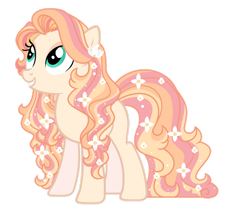 Size: 1280x1090 | Tagged: safe, artist:roses-are-gold, imported from derpibooru, oc, oc only, earth pony, pony, female, magical lesbian spawn, mare, offspring, parent:applejack, parent:princess cadance, parents:appledance, simple background, solo, transparent background