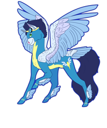 Size: 3600x4300 | Tagged: safe, artist:sashakruchkinatv, imported from derpibooru, soarin', pegasus, pony, clothes, male, simple background, stallion, transparent background, uniform, wonderbolts uniform