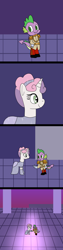 Size: 800x3200 | Tagged: safe, artist:platinumdrop, imported from derpibooru, spike, sweetie belle, dragon, unicorn, cinderella, comic, female, male, request, shipping, spikebelle, straight, winged spike, wings